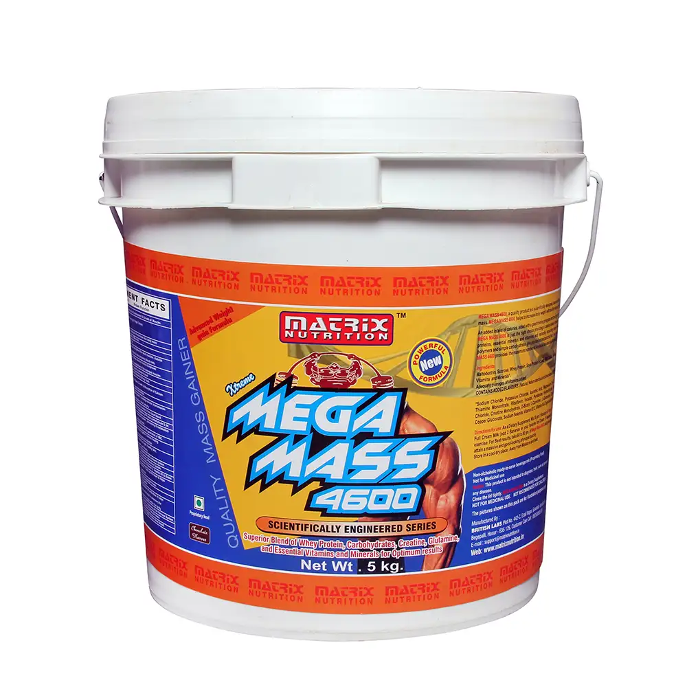 Matrix Nutrition Mega Mass 4600,  11 lb  Chocolate