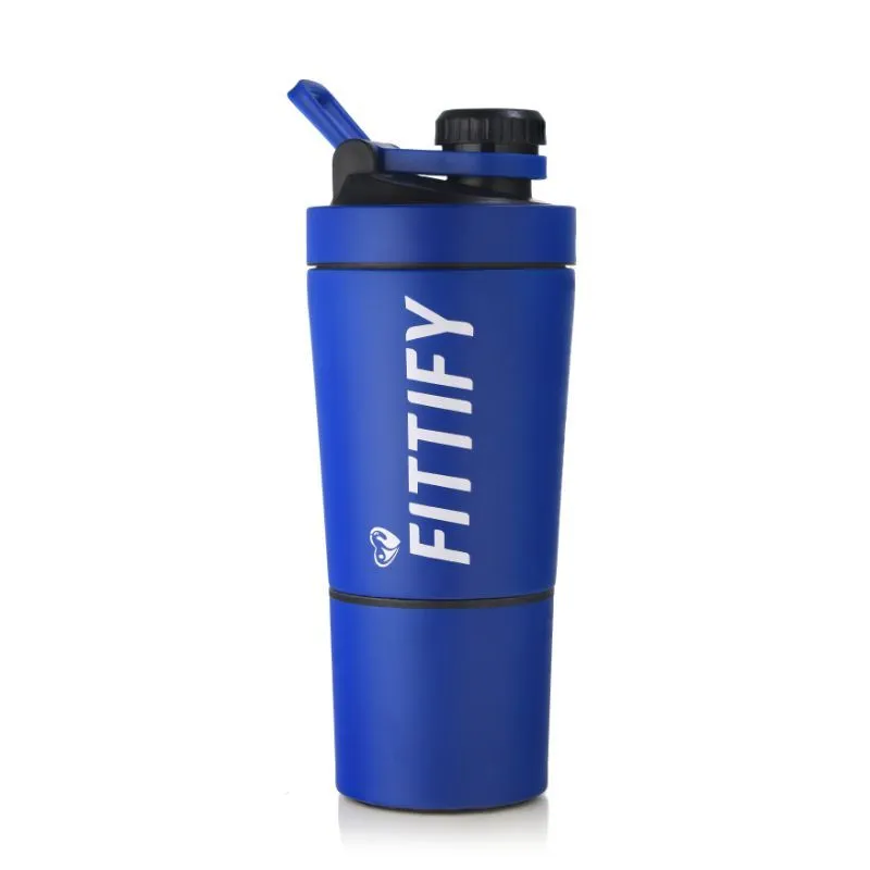 Saffola FITTIFY Metal Shaker - Blue