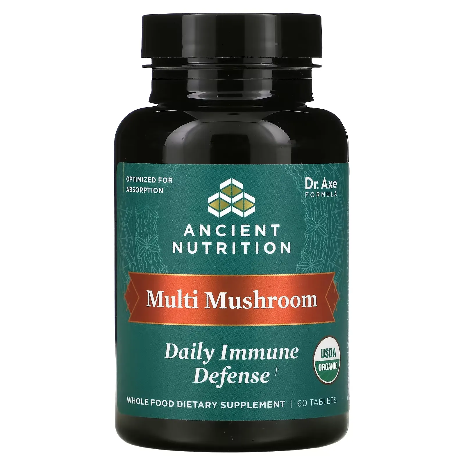 Multi Mushroom, Daily Immune Defense, 60 Tablets