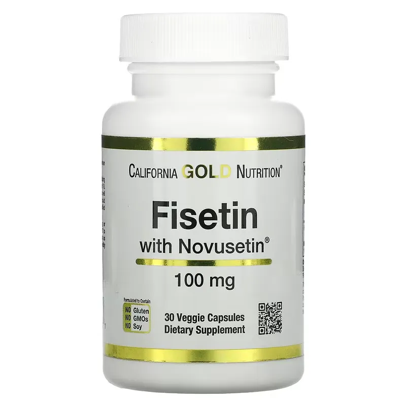 Fisetin with Novusetin, 100 mg, 30 Veggie Capsules