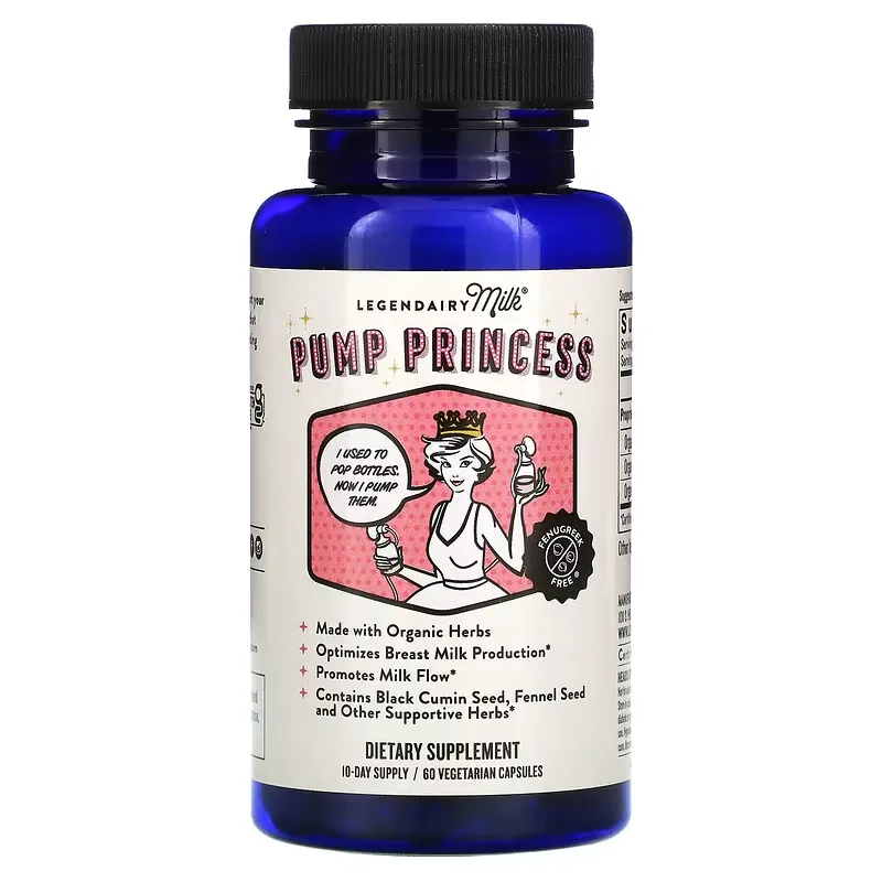 Pump Princess, 60 Vegetarian Capsules