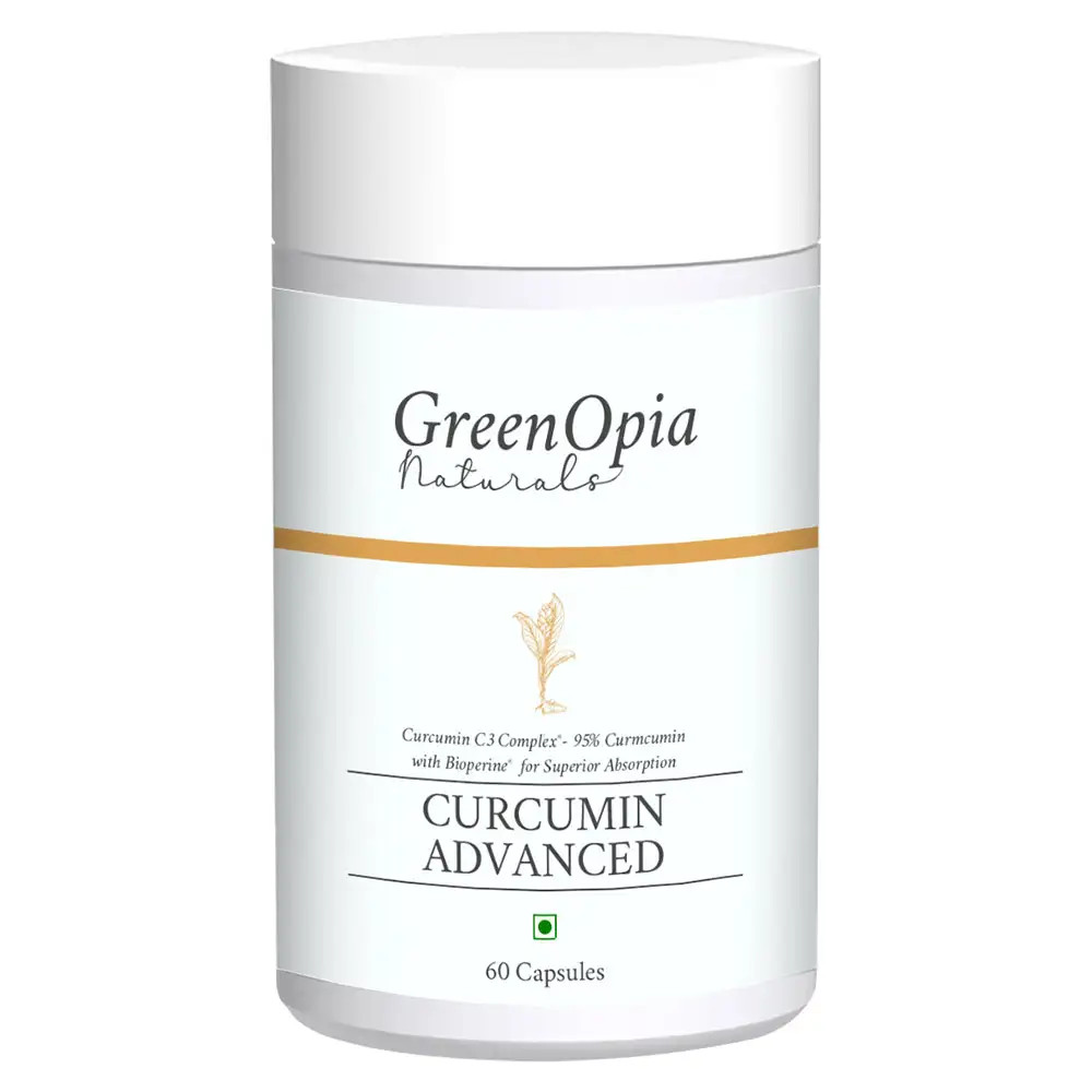 GreenOpia Curcumin Advanced,  60 capsules