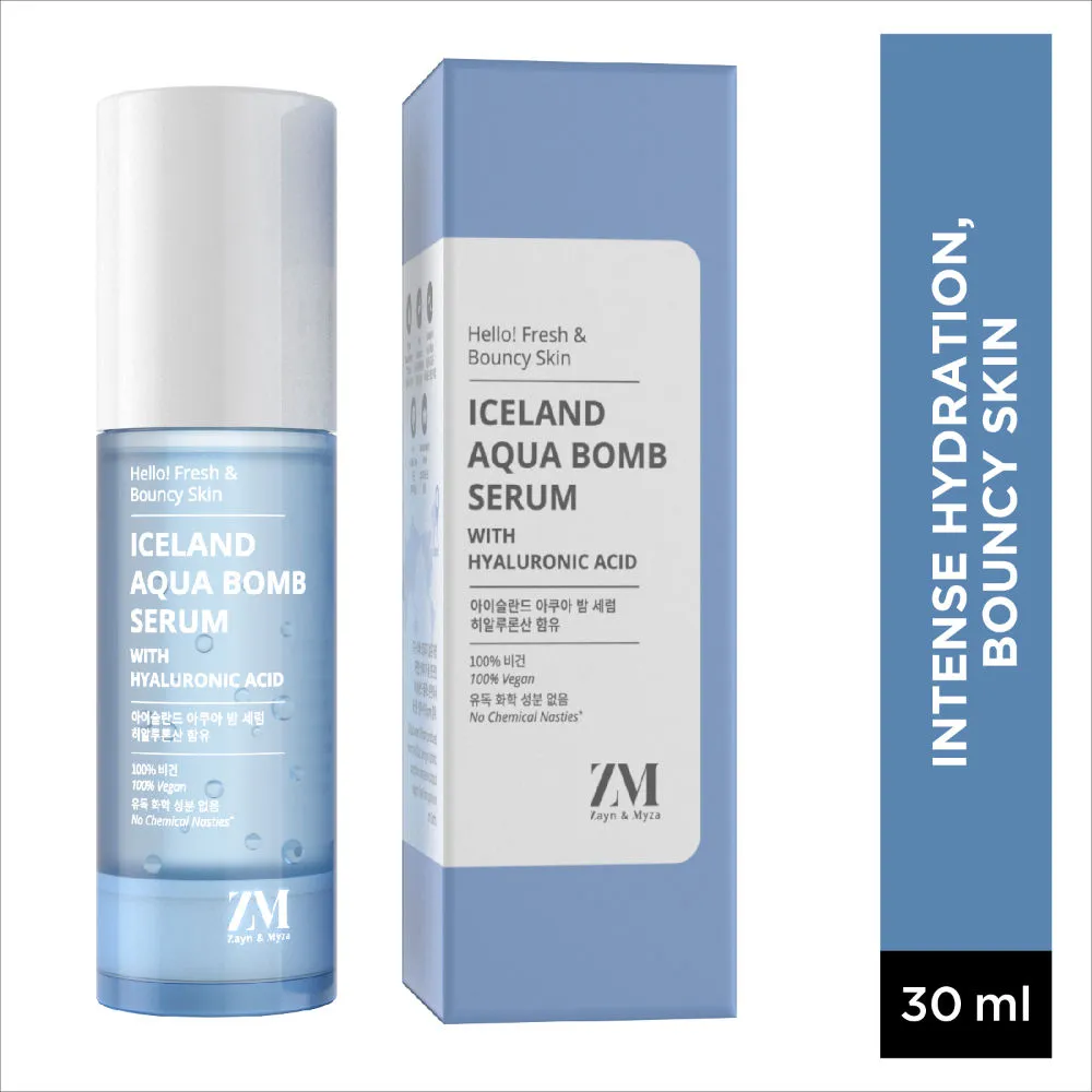 ZM Zayn & Myza Iceland Aqua Bomb Serum With Hyaluronic Acid