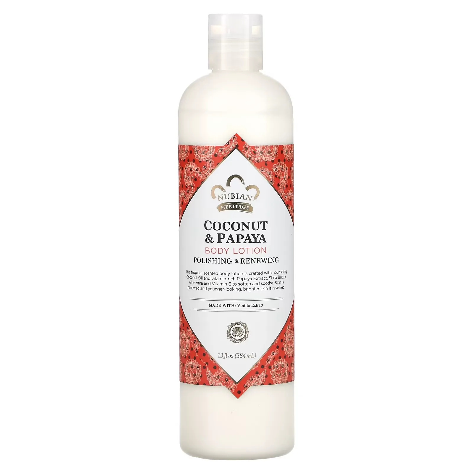 Body Lotion, Coconut & Papaya, 13 fl oz (384 ml)