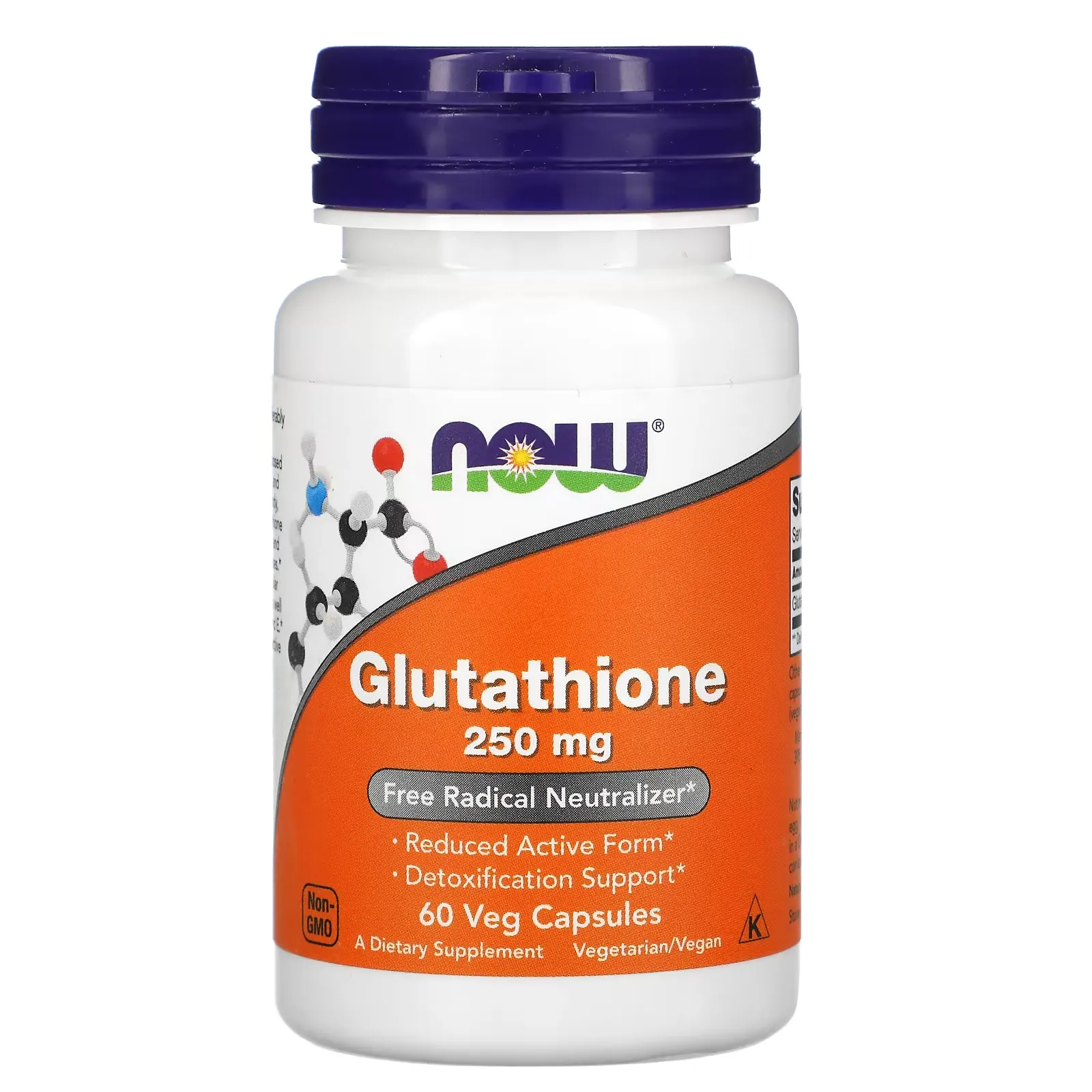 Glutathione, 250 mg, 60 Veg Capsules