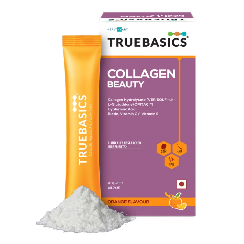 TrueBasics Collagen Beauty Sachets - Orange