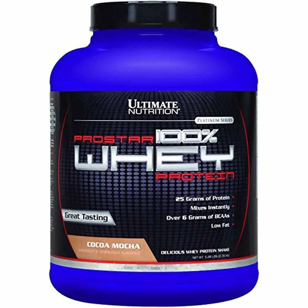 Ultimate Nutrition Prostar 100% Whey Protein,  5.28 lb  Cocoa Mocha