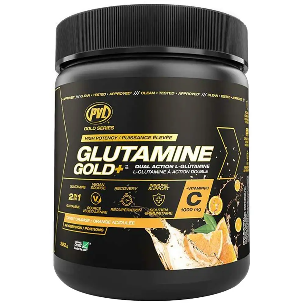 PVL Glutamine Gold,  0.71 lb  Tangy Orange