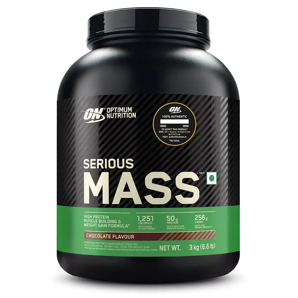 ON (Optimum Nutrition) Serious Mass,  6.6 lb  Chocolate