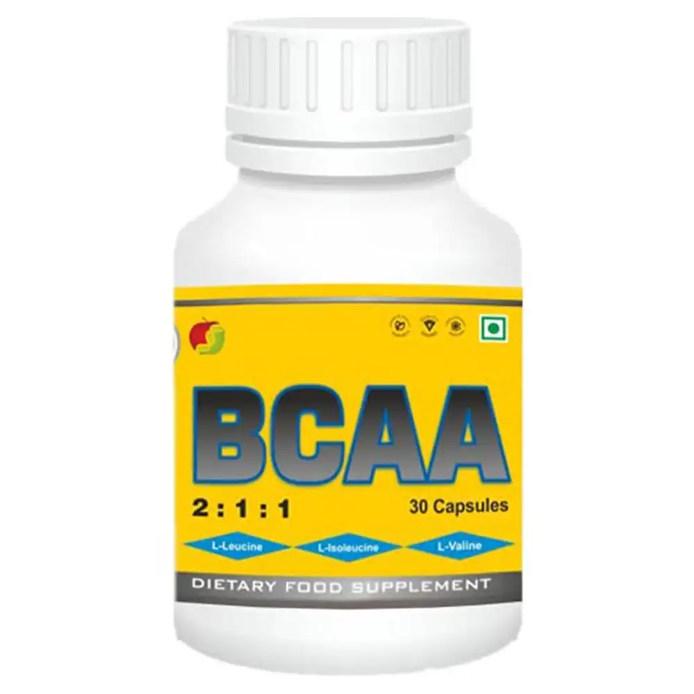 Friska Nutrition Frisamin(BC) BCAA,  30 capsules  30 Servings  Unflavoured