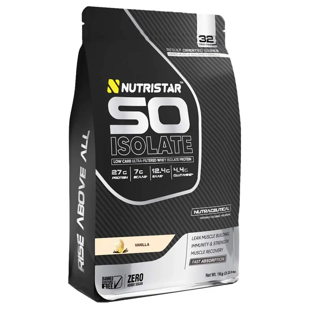 Nutristar So Isolate,  2.2 lb  Vanilla