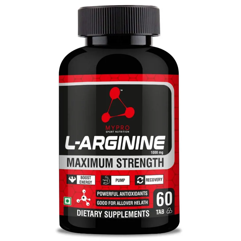 MYPRO SPORT NUTRITION L-Arginine For Maximum Strength Tablet For Men & Women