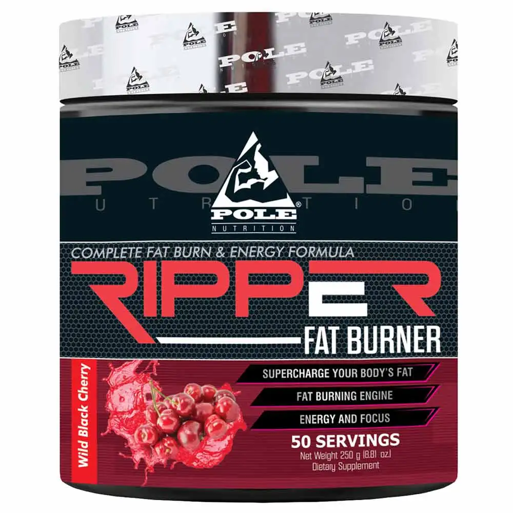 Pole Nutrition Ripper Fat Burner,  0.55 lb  Wild Black Cherry