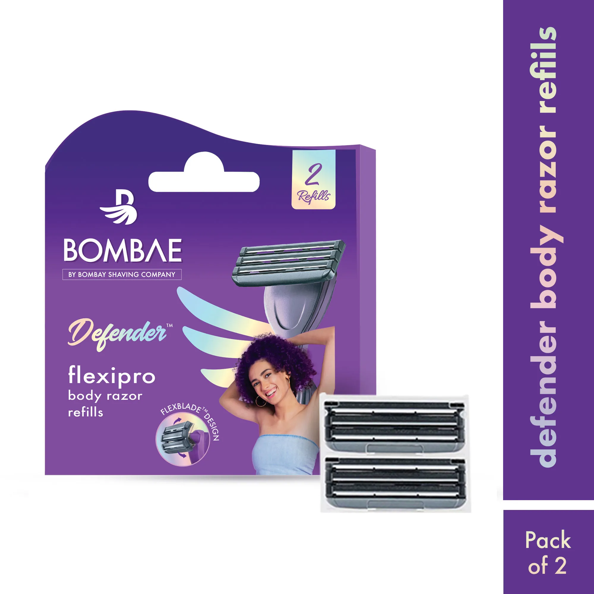 Bombae Defender For Her Sensitive Cartridges (Pack Of 2)