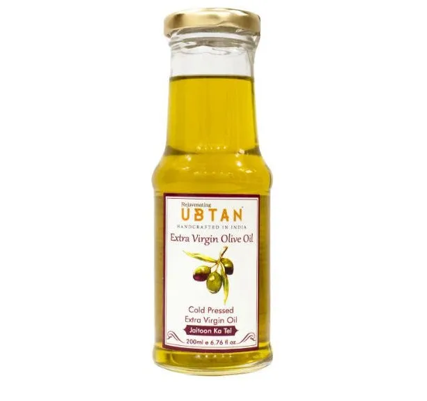 Rejuvenating UBTAN Cold Pressed Extra Virgin Olive Oil - Edible