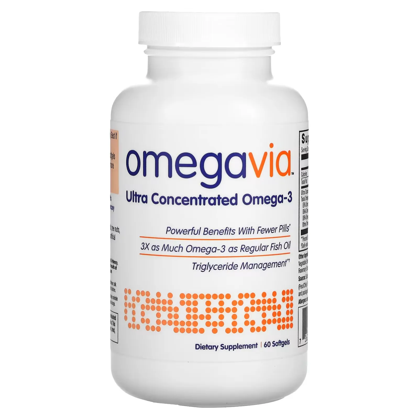 Ultra Concentrated Omega-3, 60 Softgels