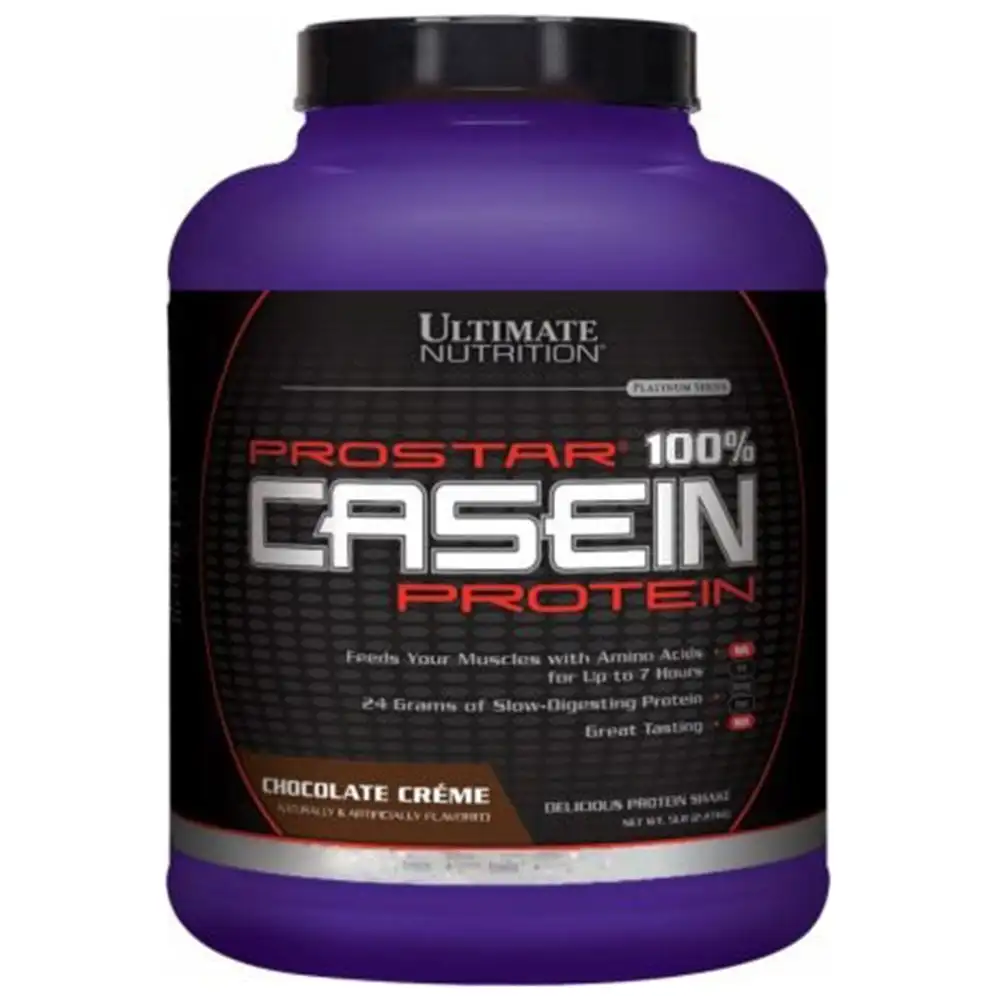 Ultimate Nutrition Prostar 100% Casein Protein,  5 lb  Chocolate Creme