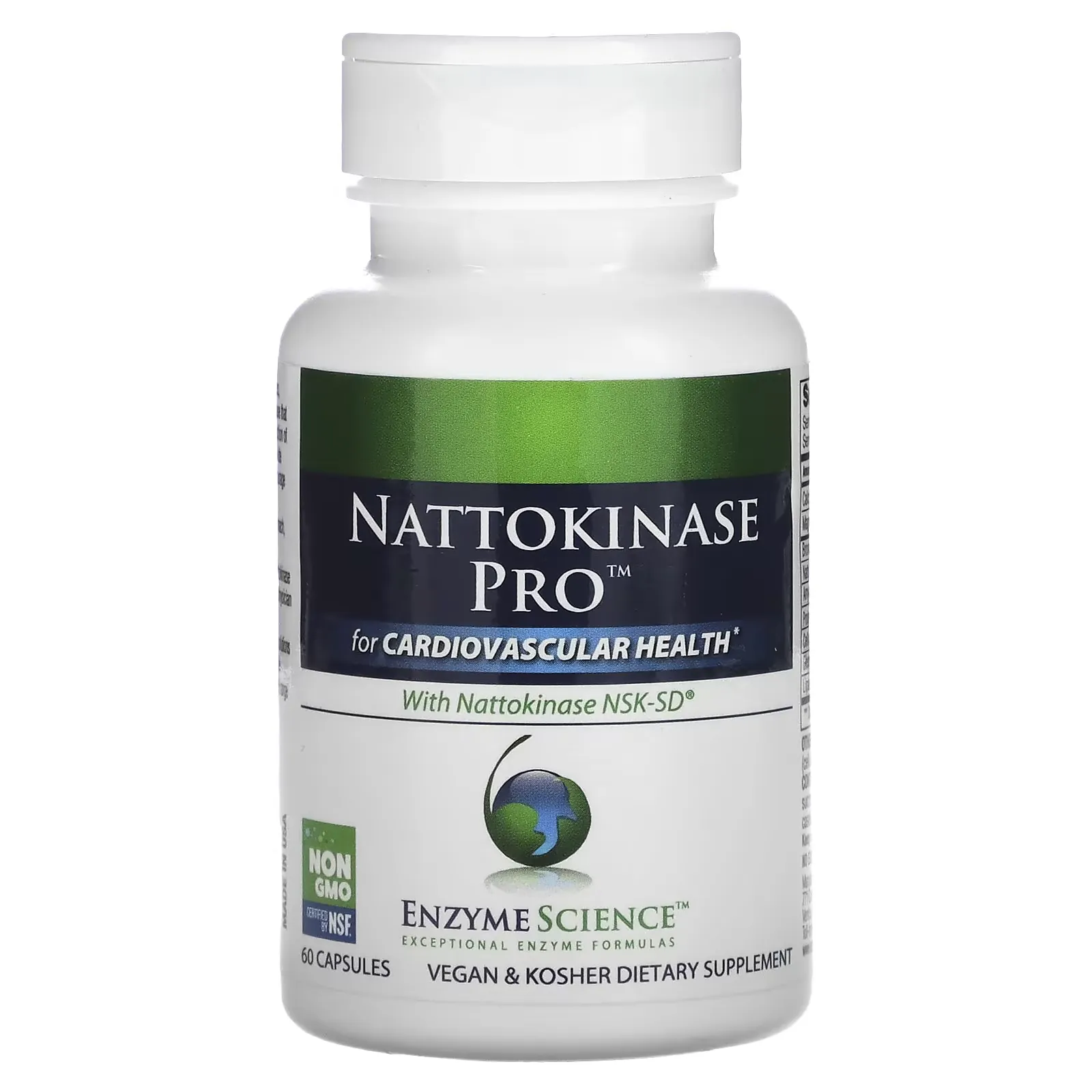 Nattokinase Pro with Nattokinase NSK-SD, 60 Capsules