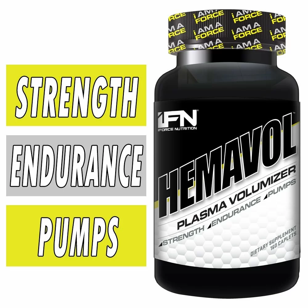 Hemavol - iForce Nutrition - 160 Capsules - Pump Complex