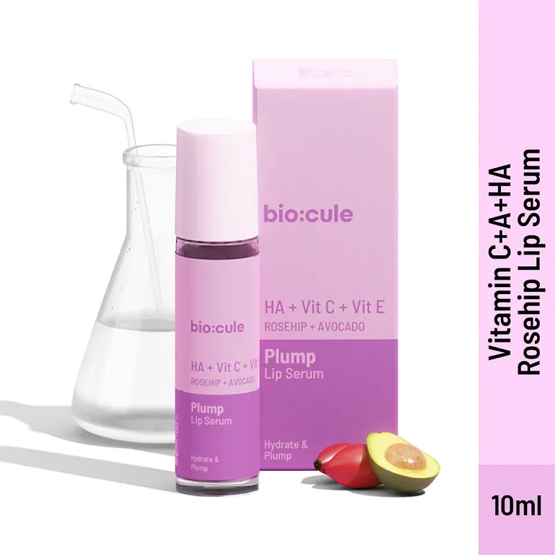 Biocule Vitamin C Rosehip Plump Lip Plumping Serum Roll-on