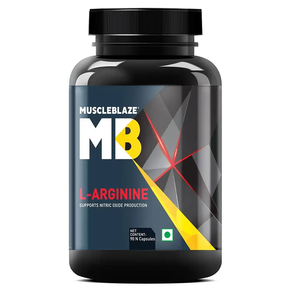 MuscleBlaze L-Arginine,  90 capsules