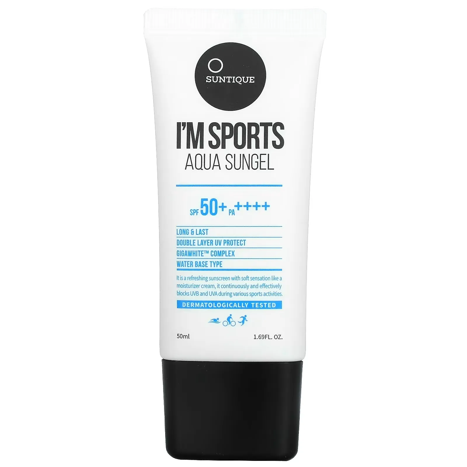 I'm Sports Aqua Sungel, SPF 50+ PA++++, 1.69 fl oz (50 ml)