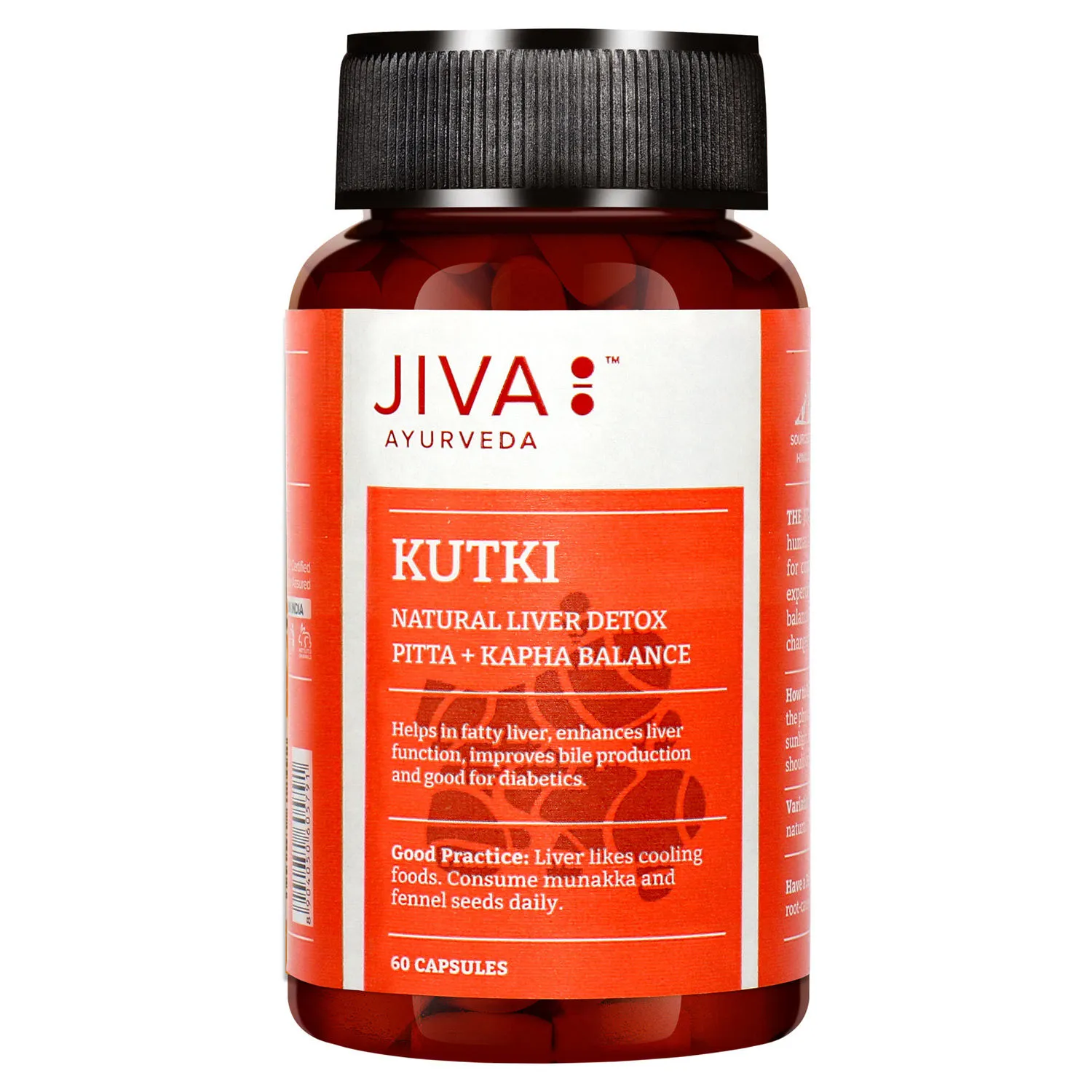 Jiva Ayurveda Kutki Capsules