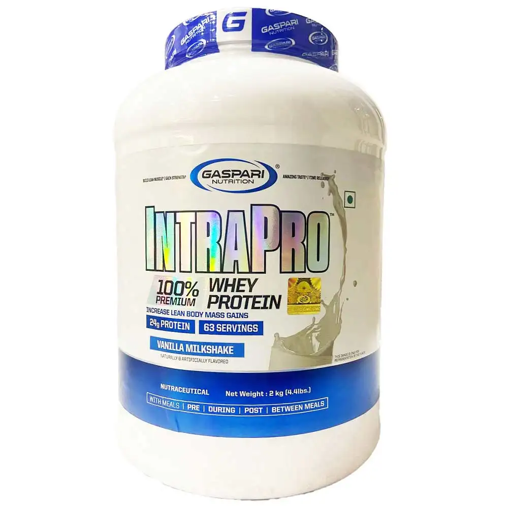 Gaspari Nutrition Intrapro Whey Protein,  4.4 lb  Vanilla Milkshake