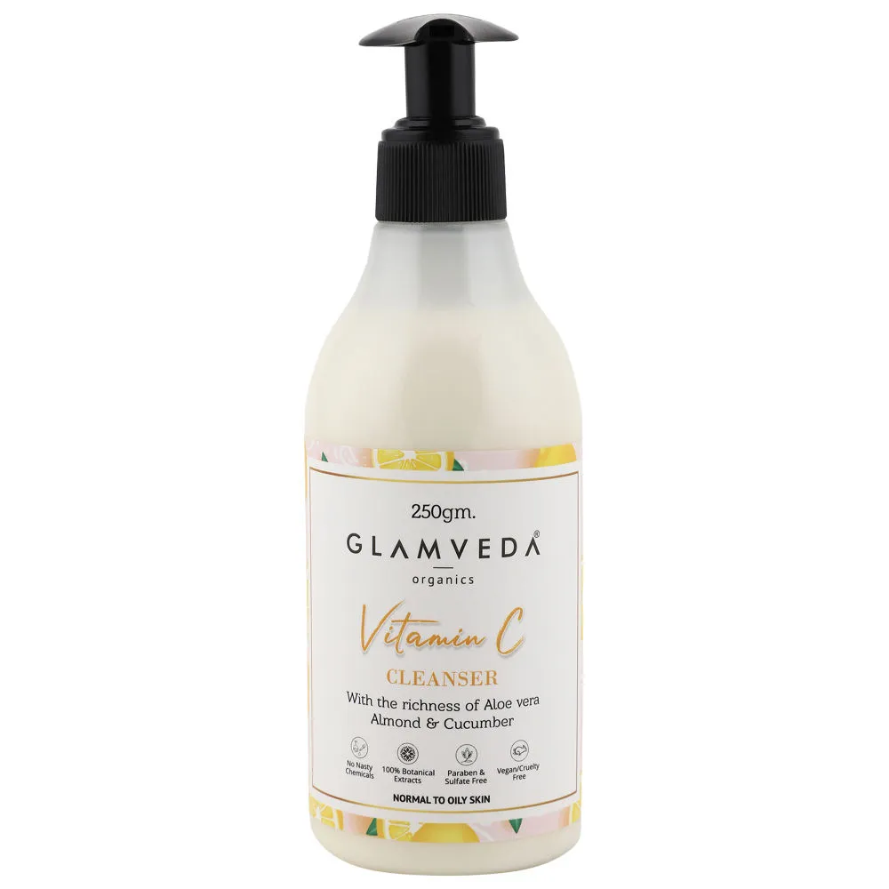 Glamveda Vitamin C Lightening & Brightening Face Cleanser