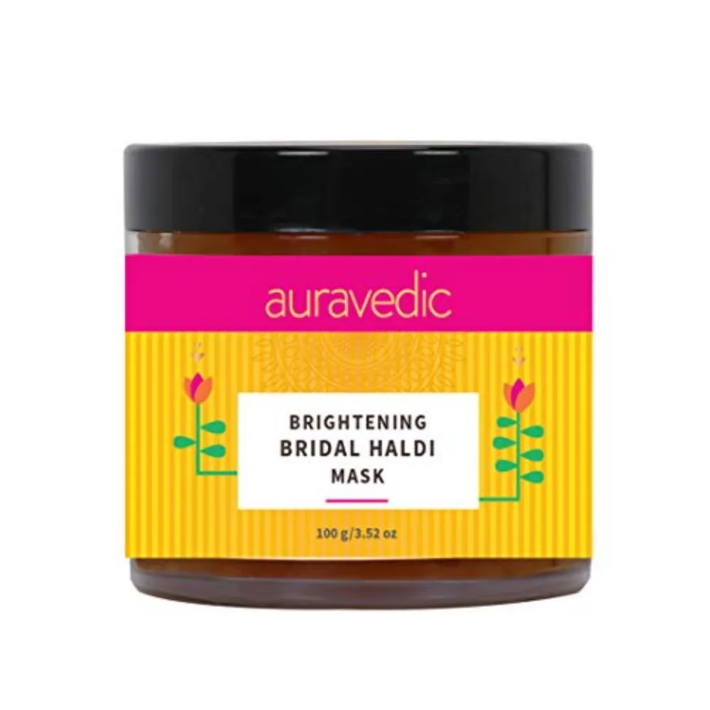 AuraVedic Bridal Haldi Face mask for Glowing Skin