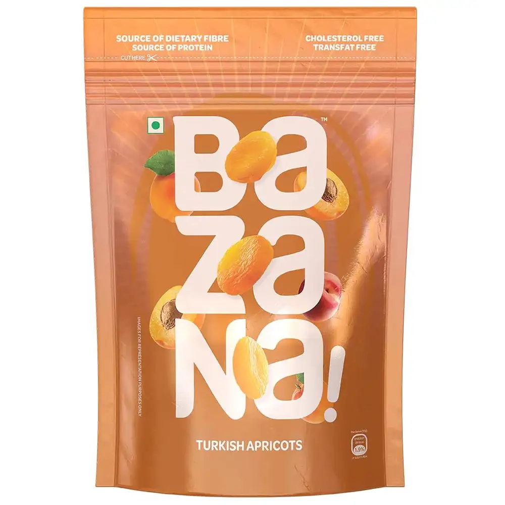 Bazana Turkish Apricots,  Unflavoured  200 g