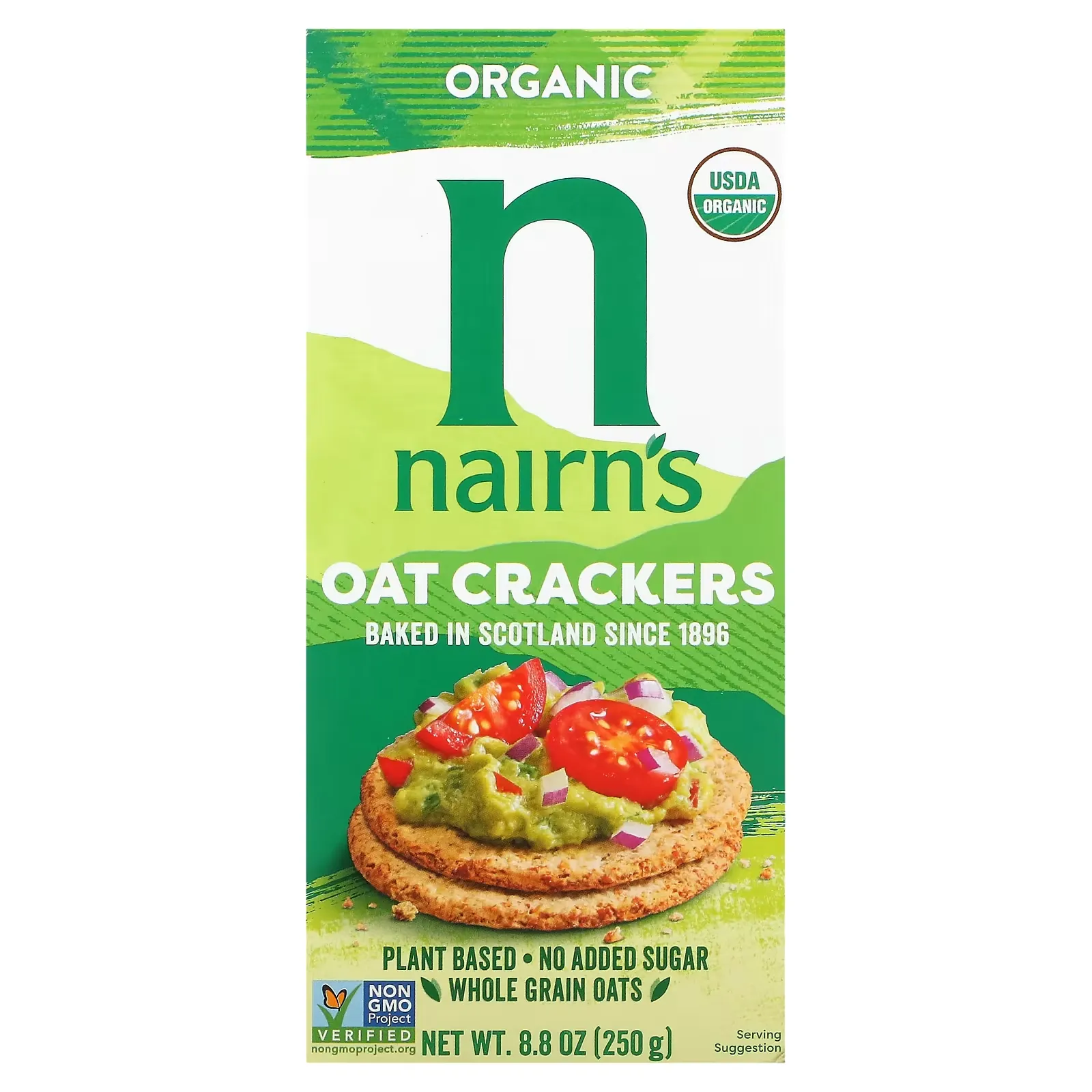 Organic Oat Crackers, 8.8 oz (250 g)