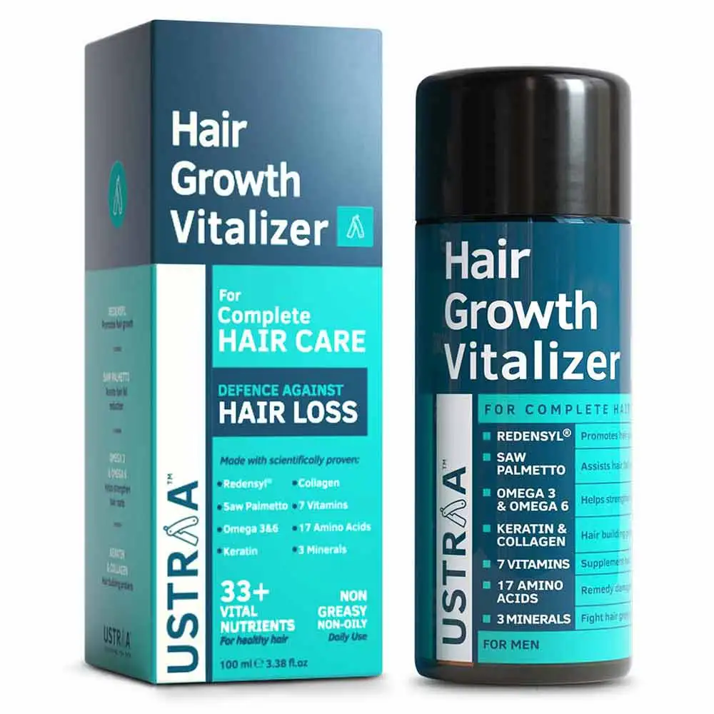 Ustraa Hair Growth Vitalizer,  100 ml  for Men