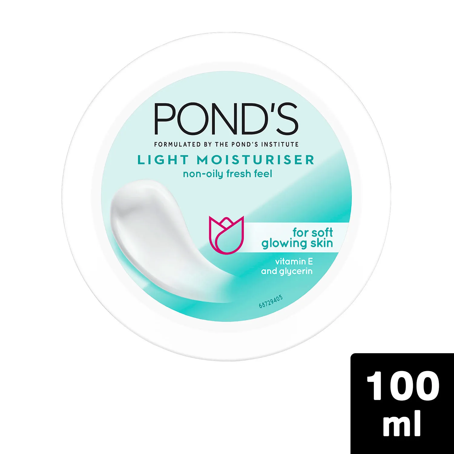 Ponds Light Moisturiser Non-Oily Fresh Feel With Vitamin E + Glycerine