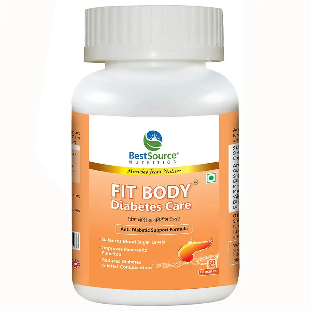 BestSource Nutrition Fit Body Diabetes Care,  60 capsules