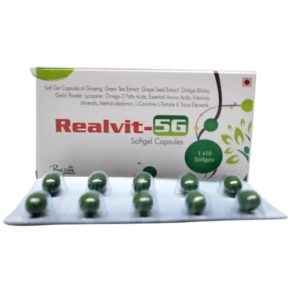 Live Well Inc Realvit 5G Multivitamin,  10 tablet(s)  Unflavoured