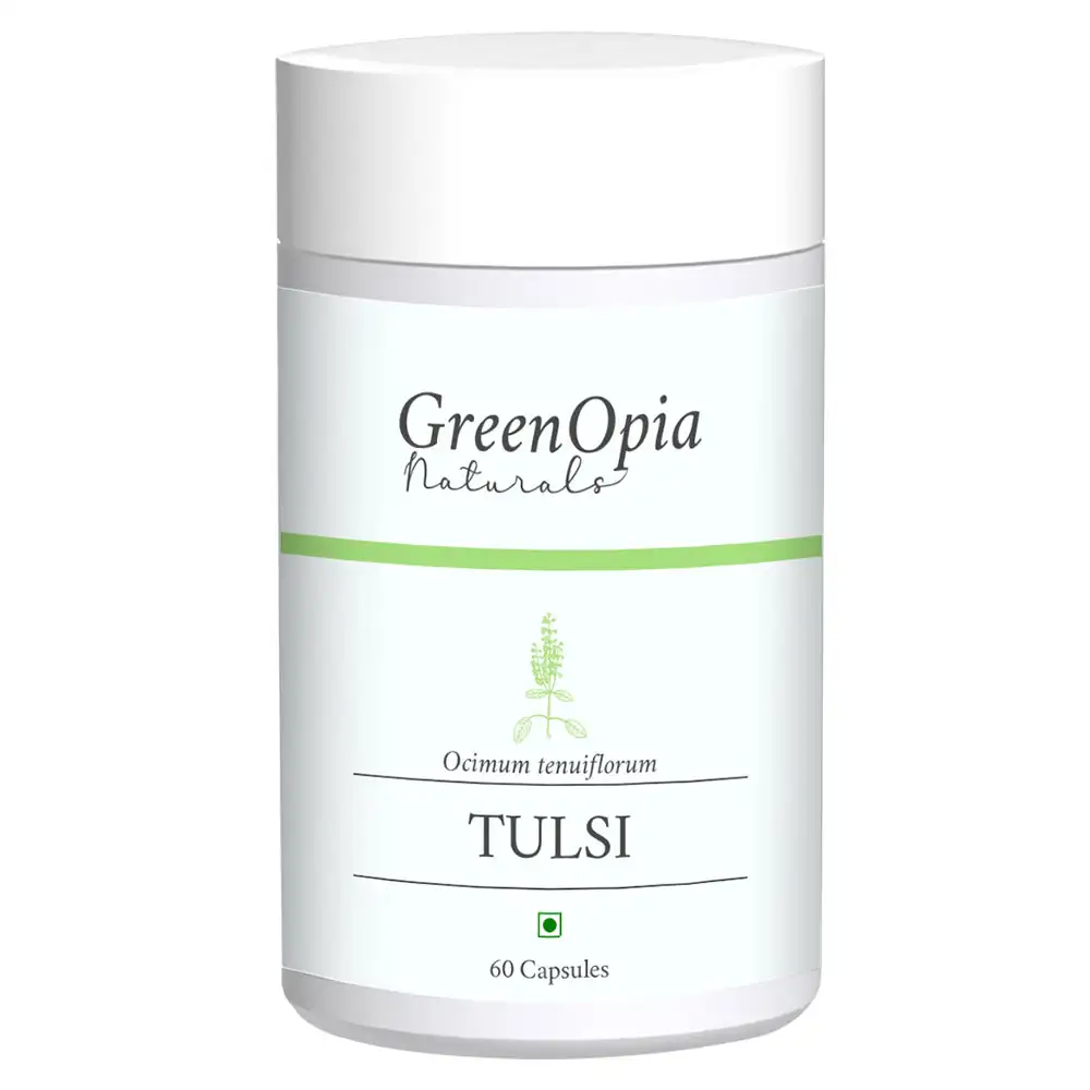 GreenOpia Tulsi,  60 capsules