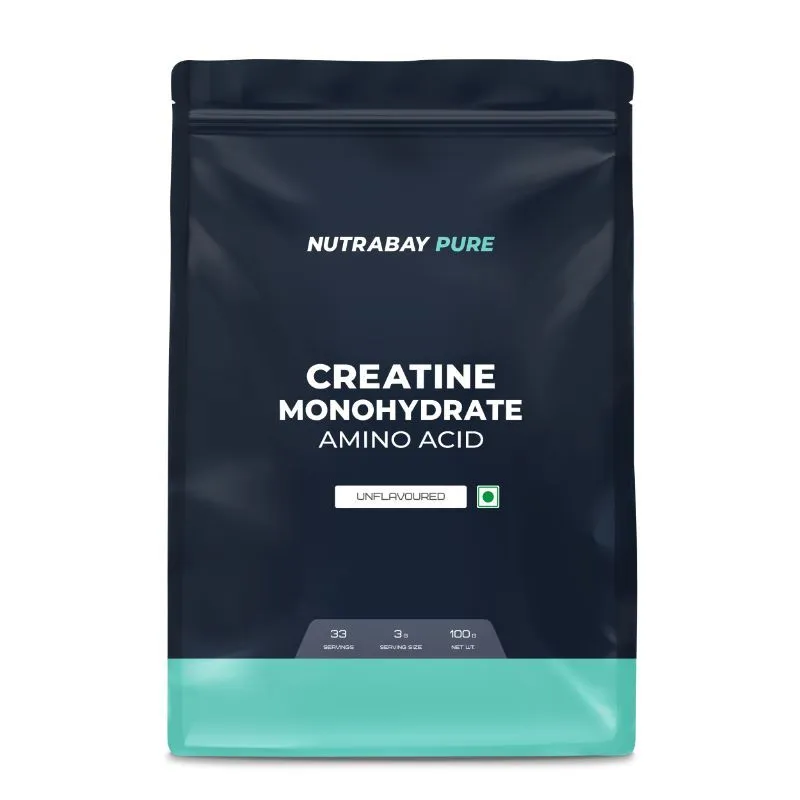 Nutrabay Pure 100% Micronised Creatine Monohydrate - Unflavoured