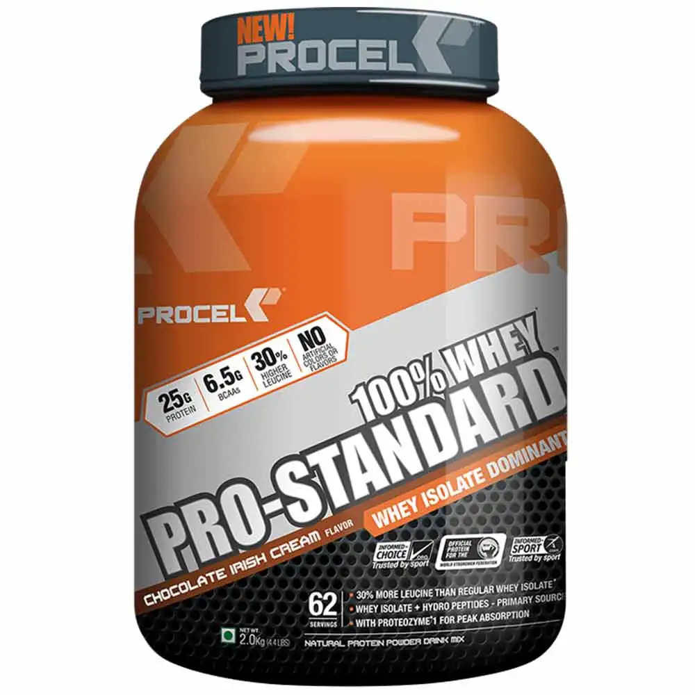 Procel 100% Whey Pro Standard,  4.4 lb  Chocolate Irish Cream