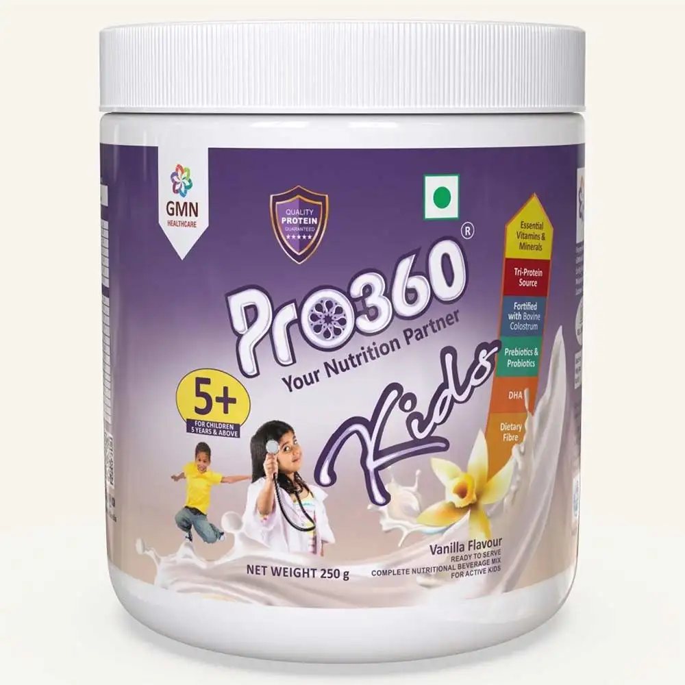 PRO360 Kids Nutritional Beverage Mix,  0.55 lb  Vanilla