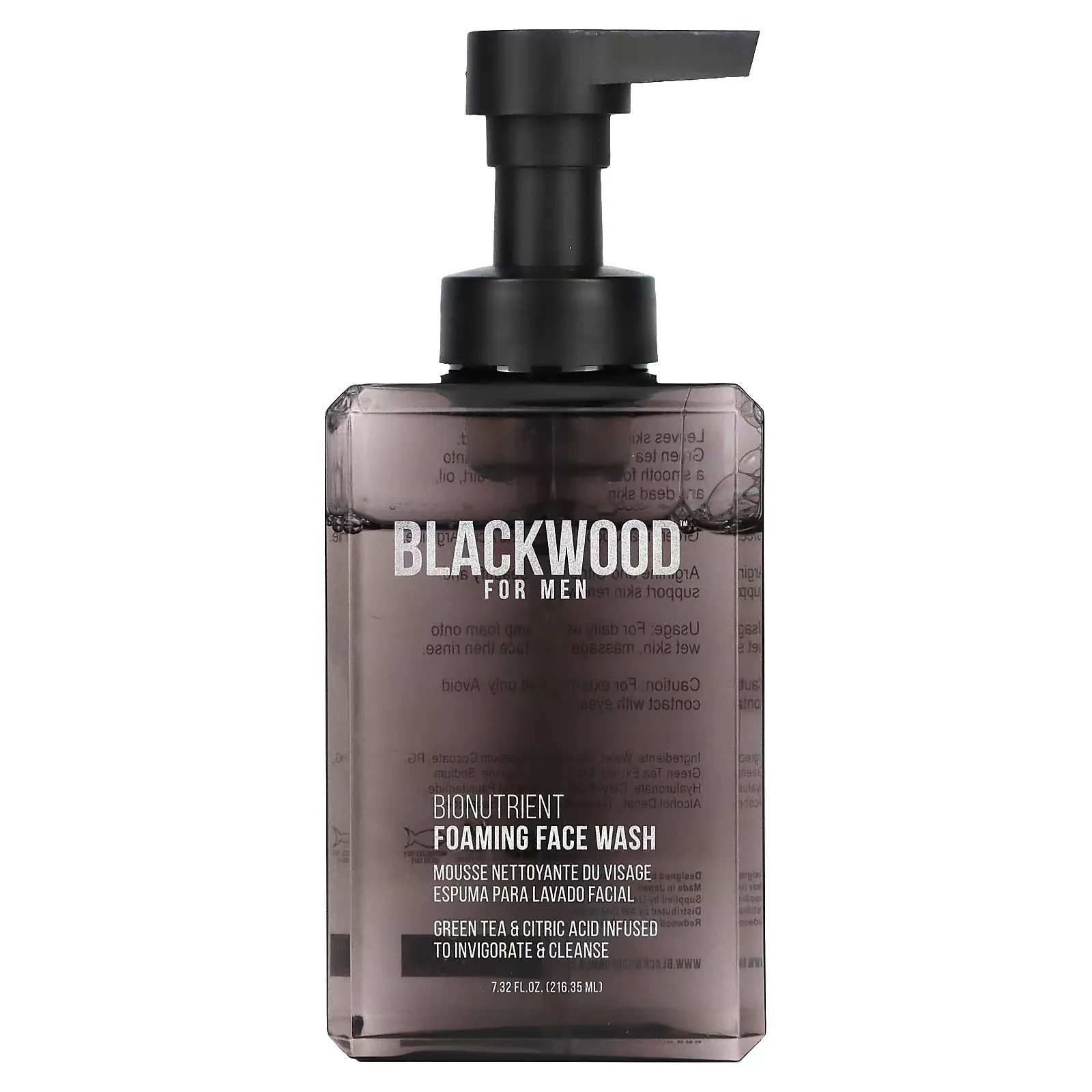 Bionutrient, Foaming Face Wash, For Men, 7.32 fl oz (216.35 ml)