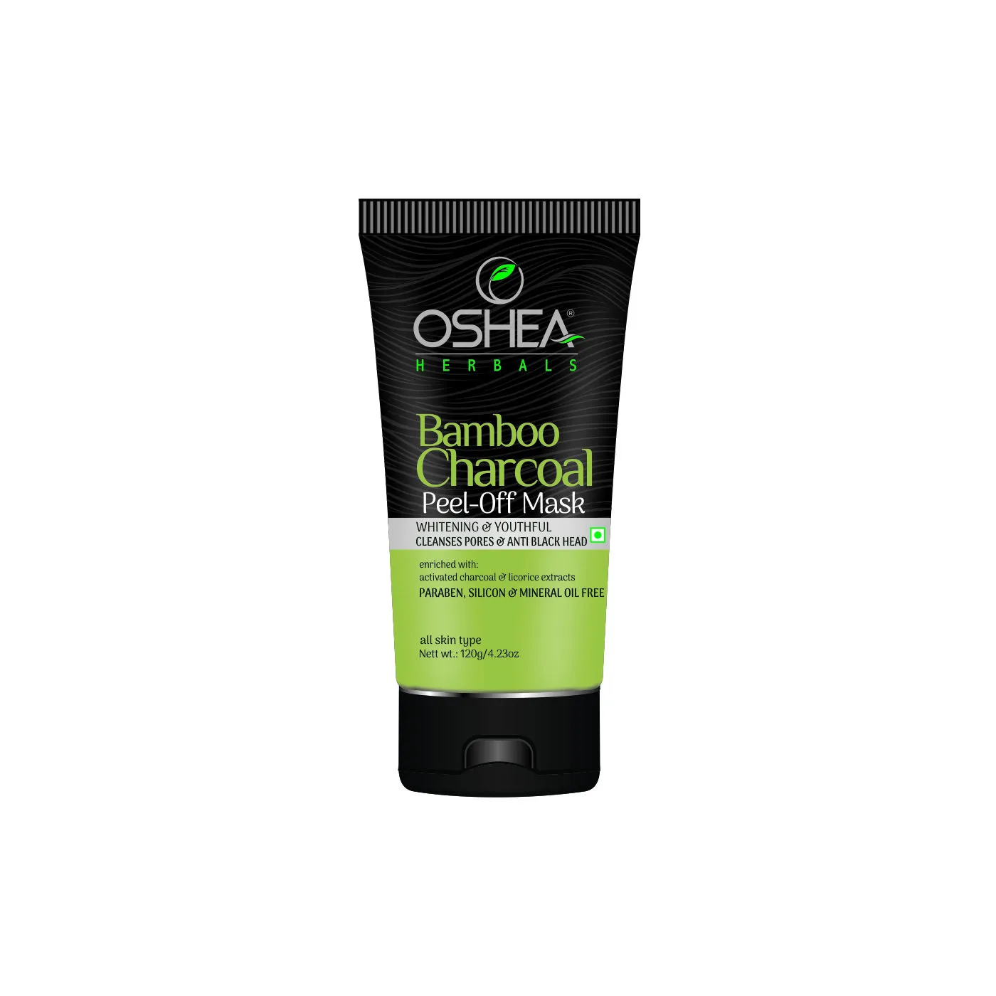 Oshea Herbals Bamboo Charcoal Peel-Off Mask