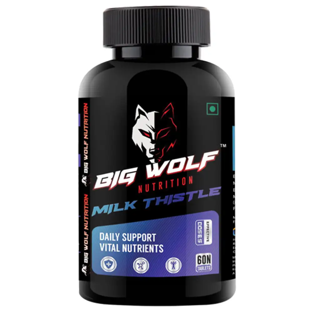 Big Wolf Nutrition Milk Thistle,  60 tablet(s)