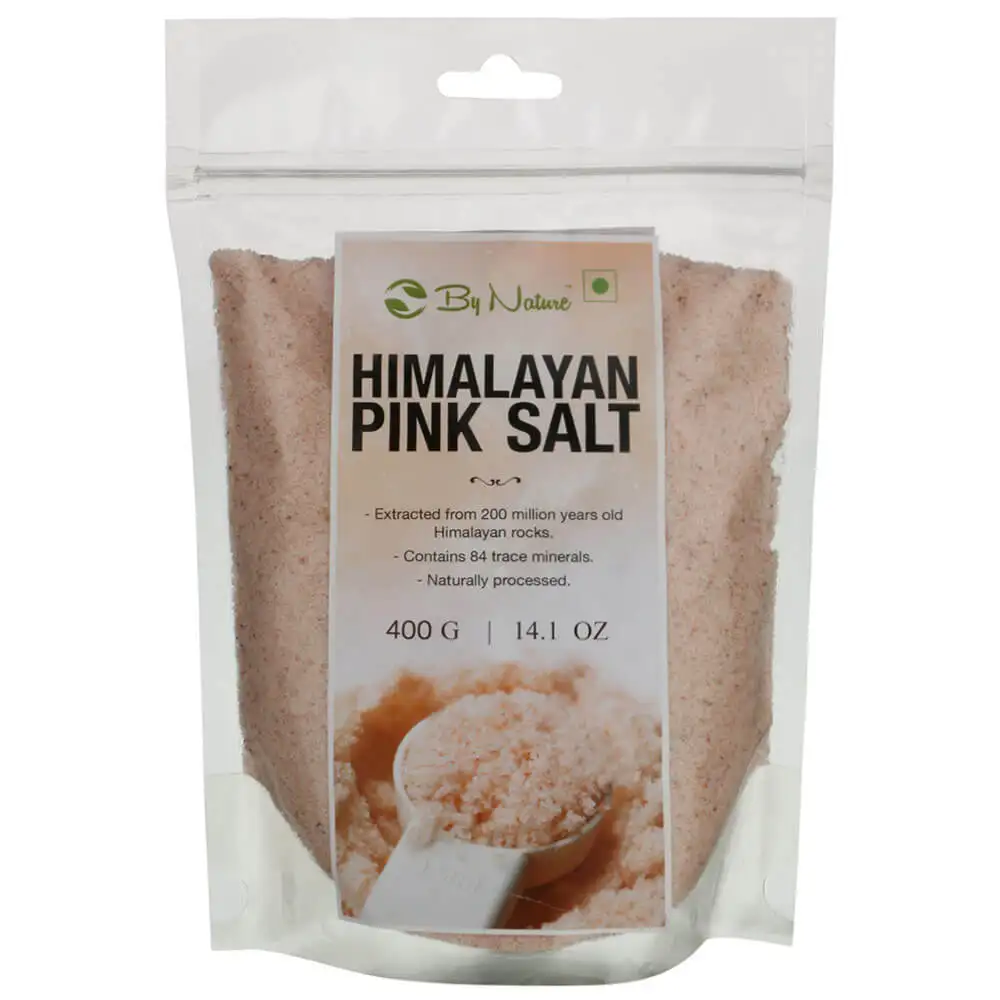 By Nature Himalayan Pink Salt,  400 g