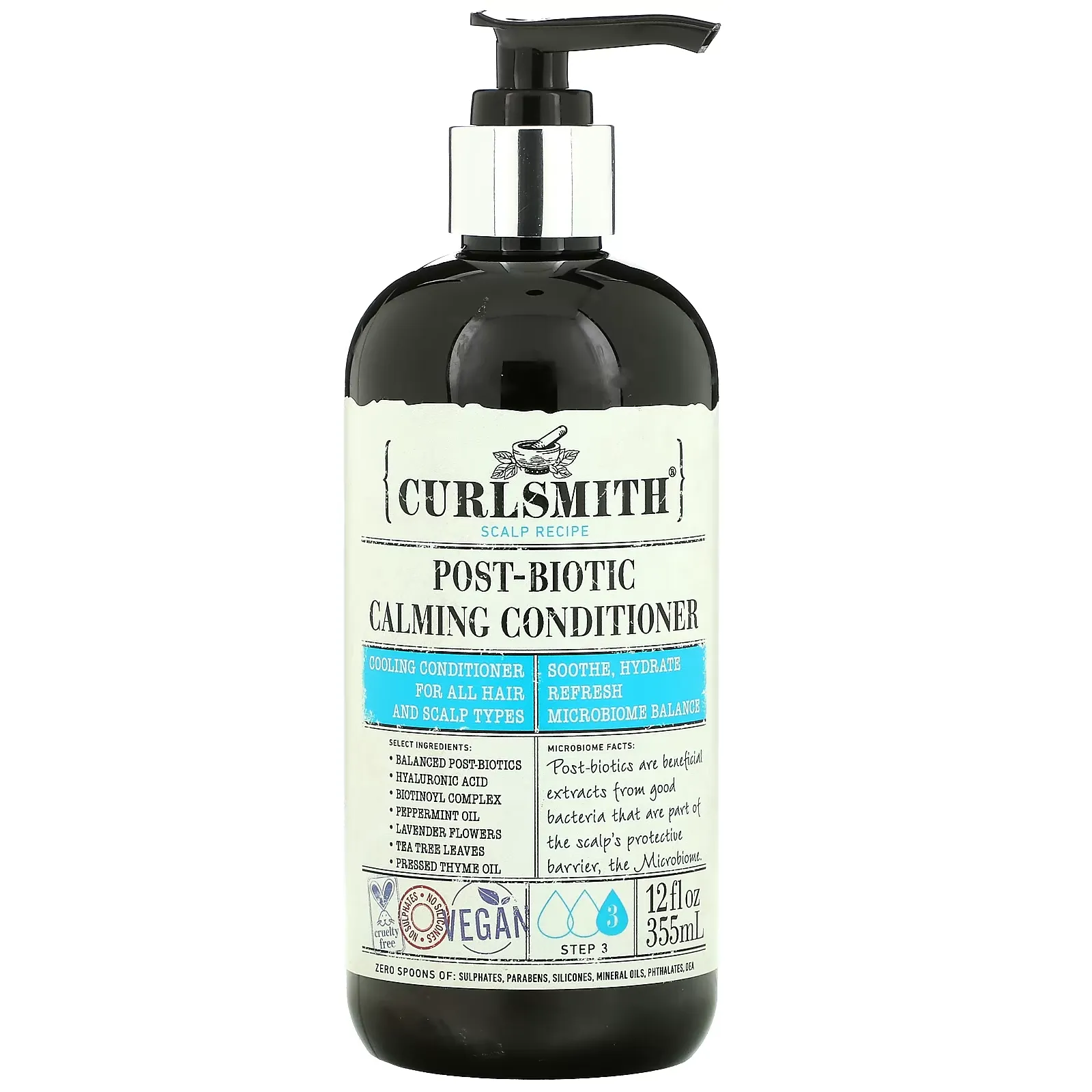 Post-Biotic Calming Conditioner, Step 3, 12 fl oz (355 ml)