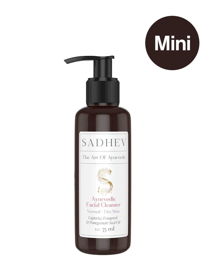 SADHEV Ayurvedic Facial Cleanser Normal - Dry Skin