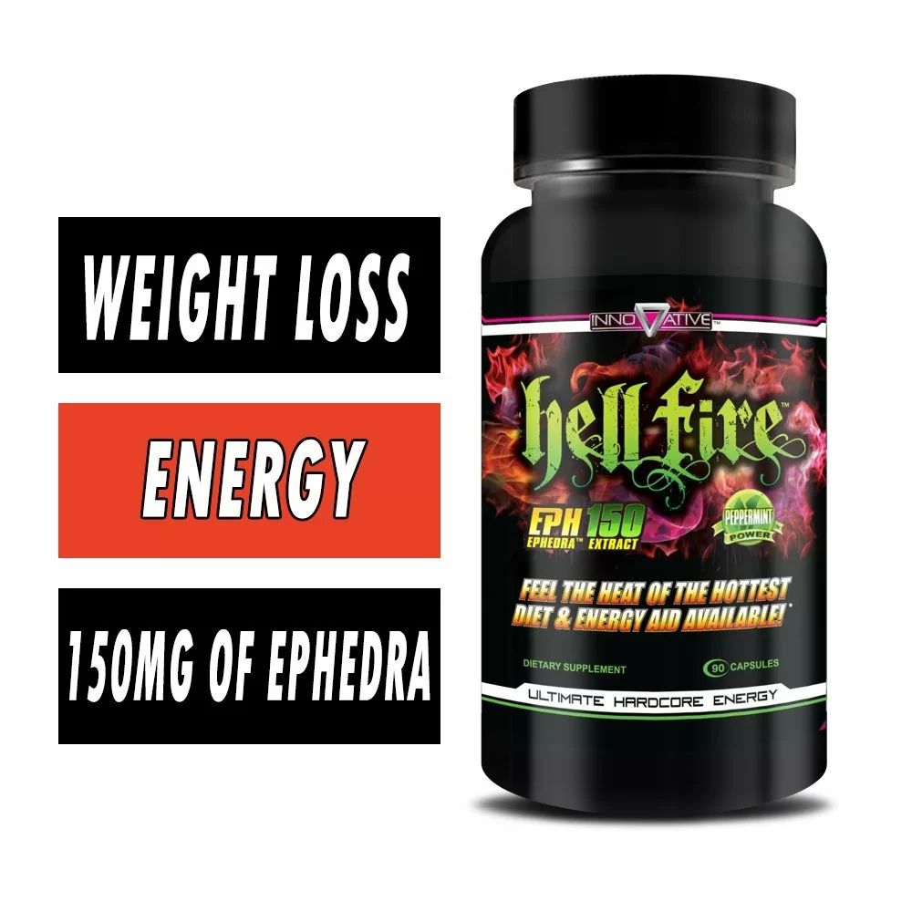 HellFire Fat Burner w/ Ephedra - Innovative Laboratories - 90 Capsules