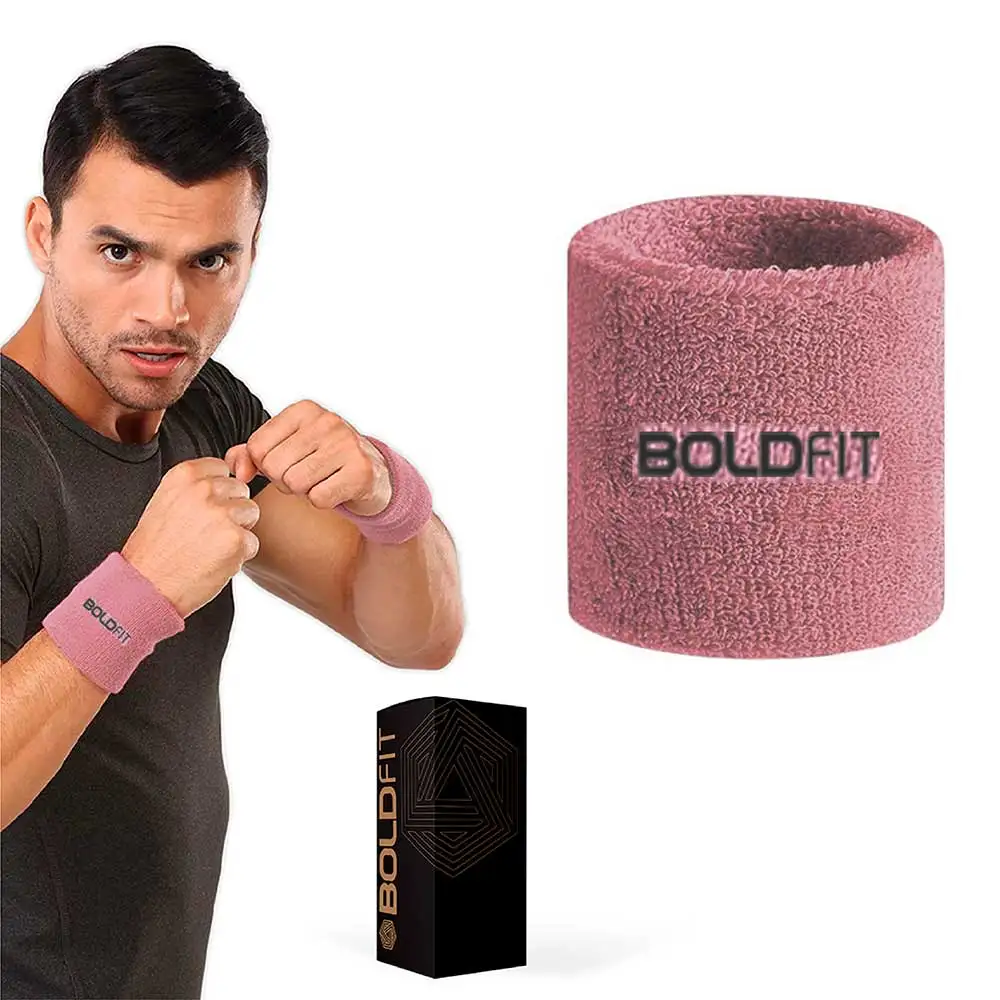 Boldfit Wrist Wrap Wrist Support,  Pink  Free Size