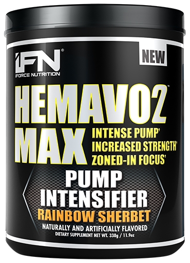 HemaVo2 Max, By iForce Nutrition, Rainbow Sherbert, 25 Servings, Nitric Oxide