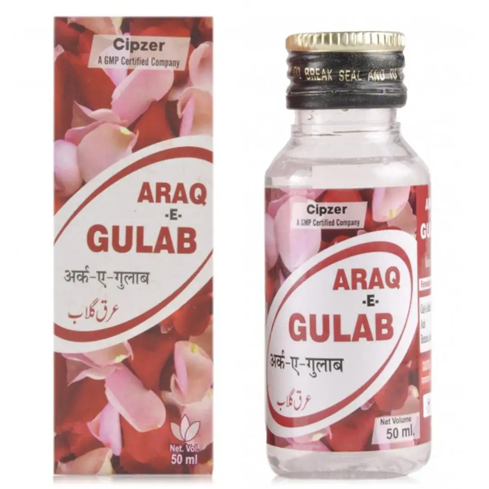 Cipzer Araq-E-Gulab,  50 ml  for All Skin Types